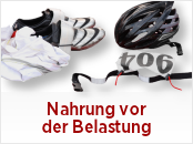Nahrung vor der Belastung