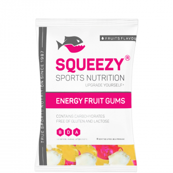 SQUEEZY Energy Fruit Gum | Sport Gums