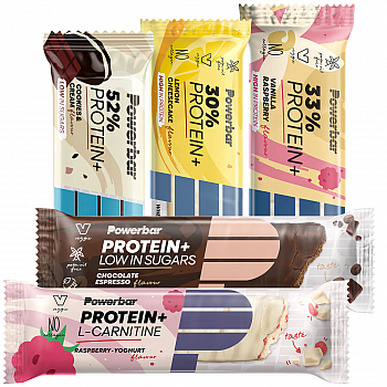 Powerbar PROTEIN PLUS Riegel Testpaket | Maximale Vielfalt