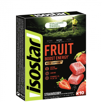 ISOSTAR Energy Fruit Boost | Box mit 10 Gelees