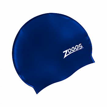 Zoggs Silicone Cap Badekappe | Blue