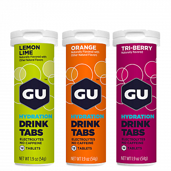 GU Elektrolyte Drink Tabs Testpaket | Brausetabletten