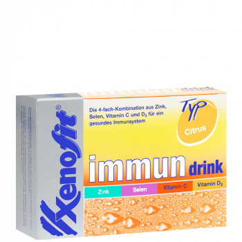 XENOFIT Immun Drink | Vitalstoffreich | Box mit 20 Beutel