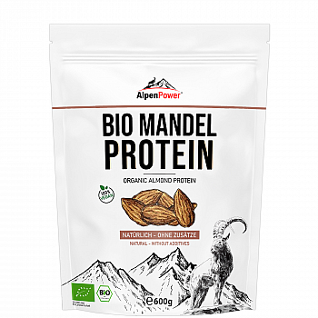AlpenPower BIO Mandel Protein | DE-KO-006