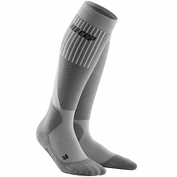 CEP Cold Weather Run Compression Socks Herren | Grey