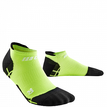 CEP Run Ultralight No Show Compression Socks Damen | Flash Green