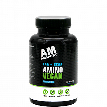 AMSPORT Amino Vegan Aminosuren l EAA + BCAA + L-Arginin