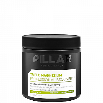 Pillar Performance Triple Magnesium Pulver | Glas | Recovery | 40 Portionen