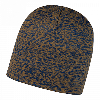 BUFF DryFlx Beanie | Reflective Hat | Solid Brindle Brown