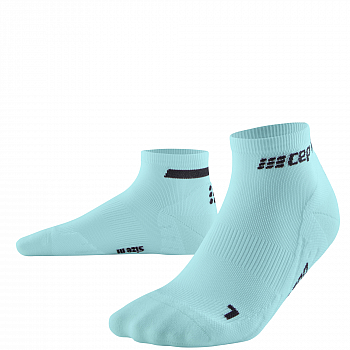 CEP The Run 4.0 Low Cut Compression Socks Herren | Light Blue