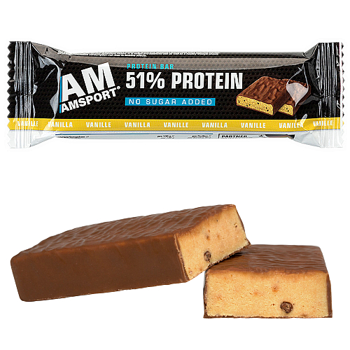 AM Sport High Protein Bar 51% Riegel Vanilla
