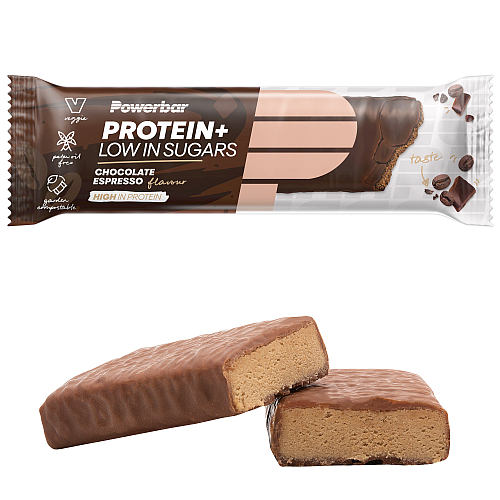 PowerBar Protein Plus Low Sugar Schoko-Espresso 35 g Proteinriegel