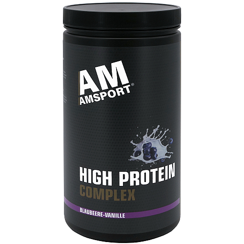 AM SPORT High Protein Complex Shake Blaubeere-Vanille 600 g