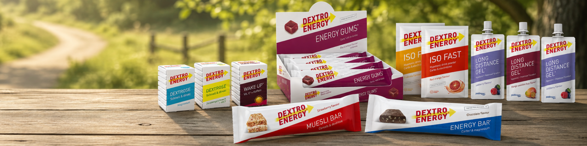 Dextro Energy Sportnahrung Testpakete