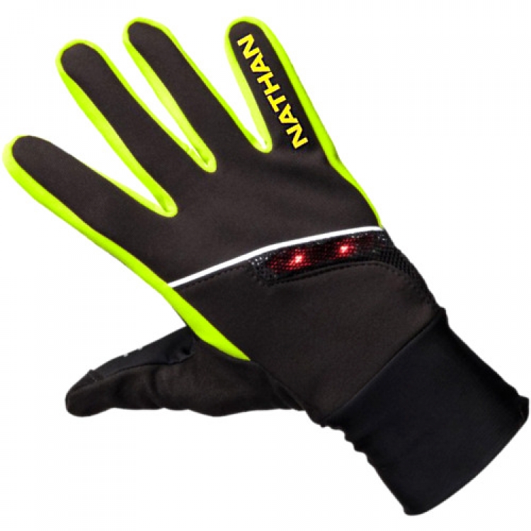 Speed Shift Winterhandschuhe mit LED Beleuchtung von Nathan Sports 5312 +  3531