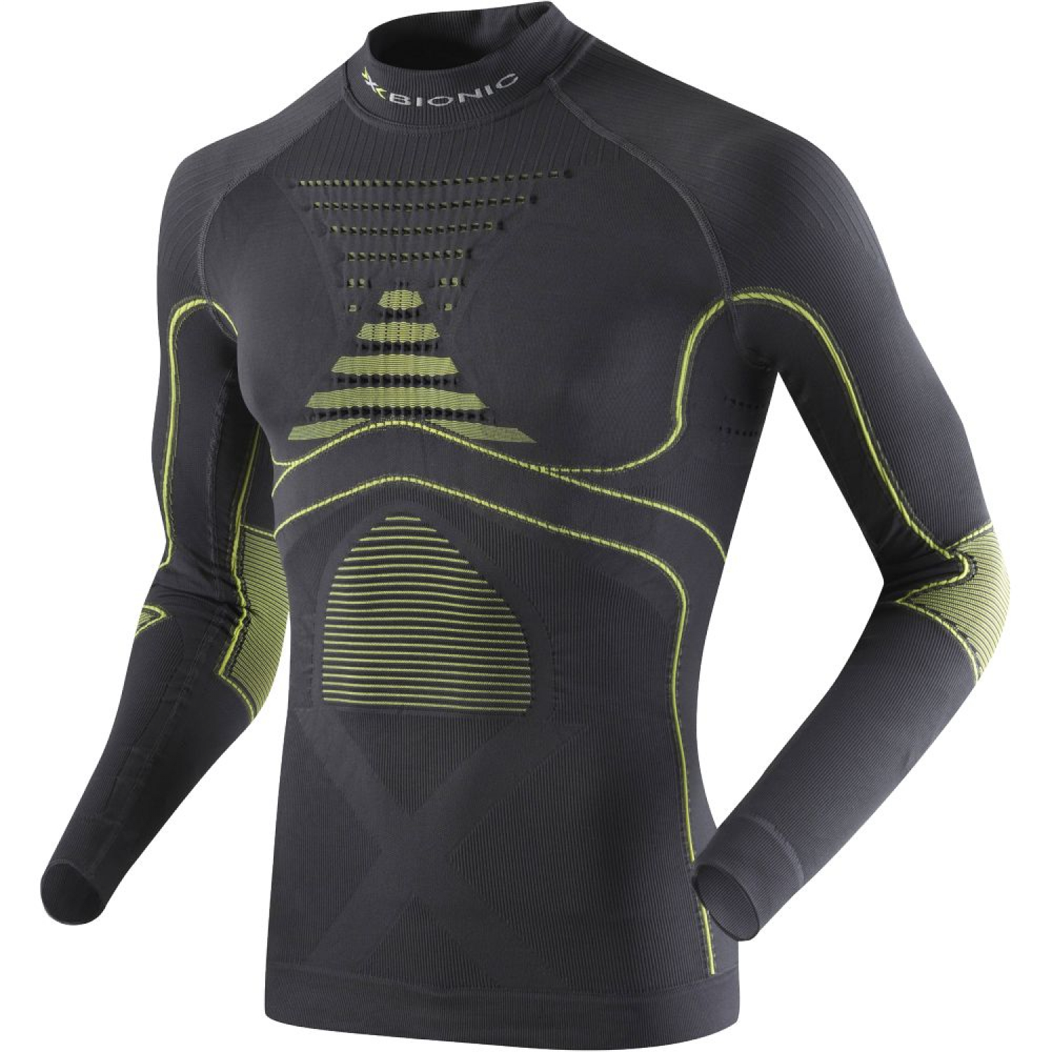 X-Bionic Herren Unterhose Acc_evo Melange – Atmungsaktive Thermounterwäsche Für Sportler