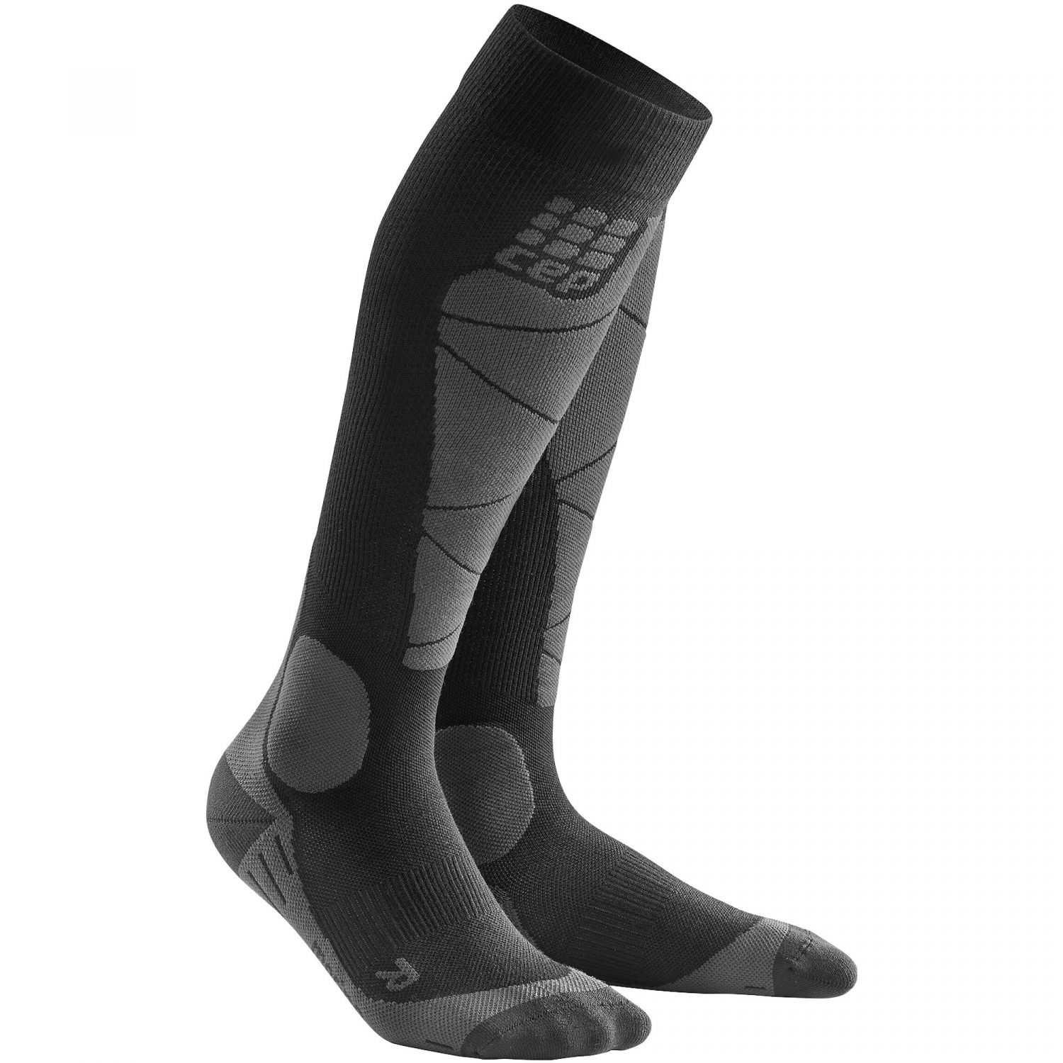 CEP Obstacle Run Socks Damen In Anthracite – Laufsocken Für Hindernisläufe, Größe 2, Modell WP4G3