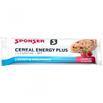 SPONSER Cereal Energy Plus Bar | L-Carnitin