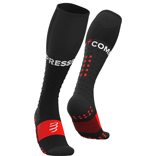COMPRESSPORT Compression Run Full Socks | Black