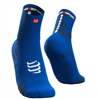 COMPRESSPORT Pro Racing Run V3 High Cut Socks | Blue