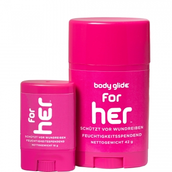 BODY GLIDE For Her | Balsam fr Damen | Hautschutzstick fr den ganzen Krper