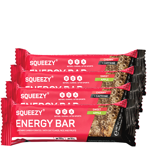 SQUEEZY Energy Bar Testpaket