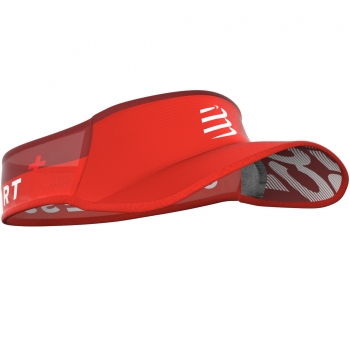 COMPRESSPORT Ultralight Visor Kappe | Red