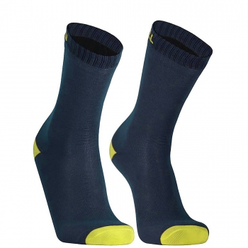 DexShell Ultra Thin Crew Socks | Wasserdicht | Navy-Lime