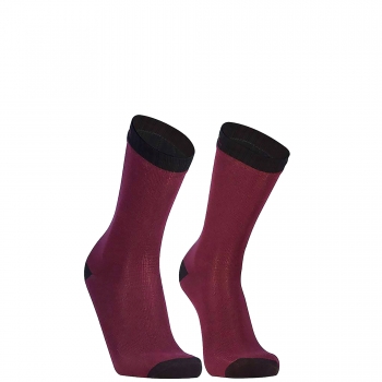 DexShell KIDS Ultra Thin Short Socks | Wasserdicht | Burgundy Rot