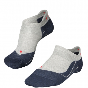 FALKE RU4 No Show (Invisible) Socken Herren | Light Grey