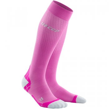 CEP Run Ultralight Compression Socks Damen | Electric Pink