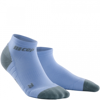 CEP Run 3.0 Low Cut Compression Socks Damen | Sky Grey Purple