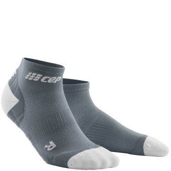 CEP Run Ultralight Low Cut Compression Socks Herren | Light Grey