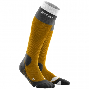 CEP Hiking Light Merino Compression Socks Damen | Sungold Black