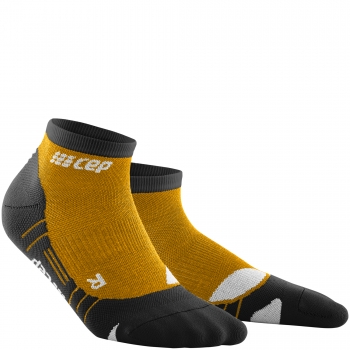 CEP Hiking Light Merino Low Cut Compression Socks Herren | Sungold Black