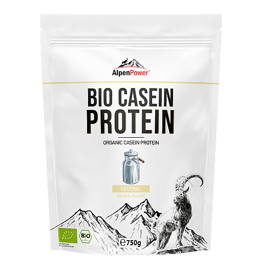 AlpenPower BIO Casein Protein Shake | DE-�KO-006