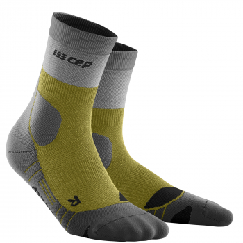 CEP Hiking Light Merino Mid Cut Compression Socks Damen | Olive Grey