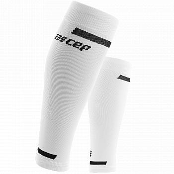 CEP The Run 4.0 Compression Calf Sleeves Herren | White