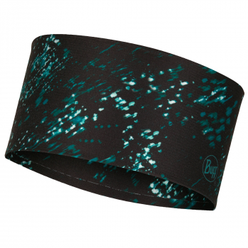 BUFF CoolNet UV Wide Headband | Speckle Black