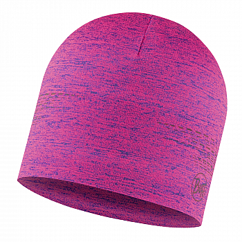 BUFF DryFlx Beanie | Reflective Hat | Pink Fluor