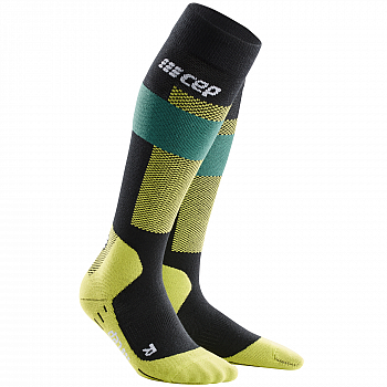 CEP Ski Merino Compression Socks Damen | Green