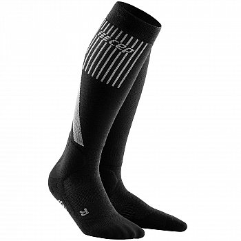 CEP Cold Weather Run Compression Socks Damen | Black