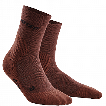 CEP Cold Weather Mid Cut Compression Socks Damen | Dark Orange
