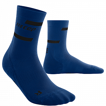 CEP The Run 4.0 Mid Cut Compression Socks Herren | Blue