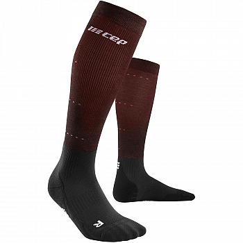CEP Infrared Recovery Compression Socks Herren | Black Red
