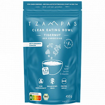 TZAMPAS Clean Eating Bowl l Tigernut | DE-ÖKO-006
