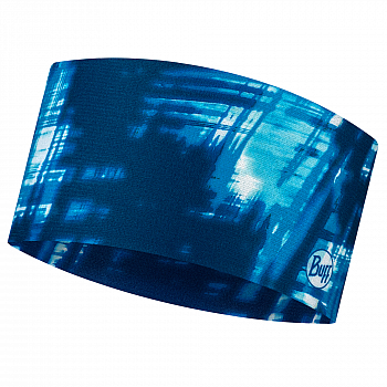 BUFF CoolNet UV Wide Headband | Attel Blue