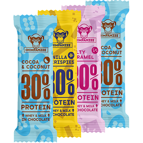 CHIMPANZEE High Protein Bar 30 % Testpaket