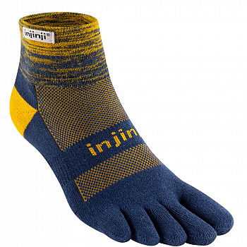 Injinji Trail Midweight Mini Crew Zehensocken | Moonlit | Mitteldick