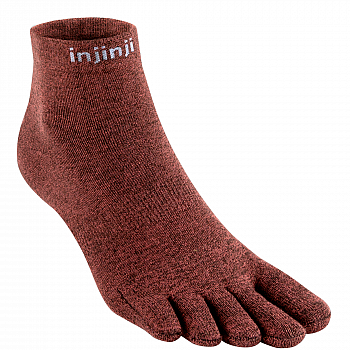 Injinji Liner Mini Crew Zehensocken | Rustic | Ultradnn